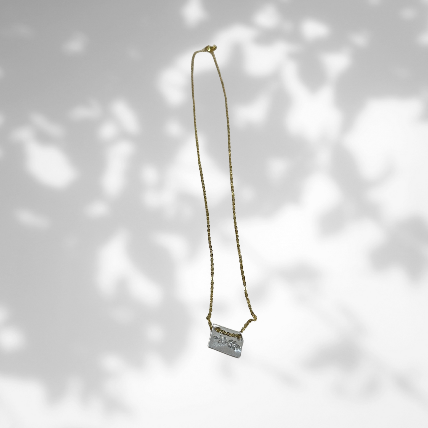 Ever leaf Stem Necklace